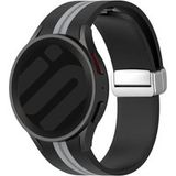 Strap-it Samsung Bracelet magnétique sport Galaxy Watch 5 44mm (noir/gris)