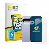 BROTECT Screenprotector 6 Stuks voor Google Pixel 11 (Voor+Camera) Beschermglas transparant
