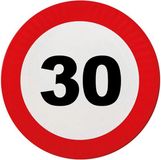 Funny Fashion Espa Nv Feestbordjes 30 jaar stopbord