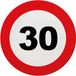 Funny Fashion Espa Nv Feestbordjes 30 jaar stopbord