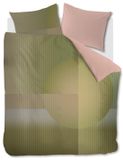 Beddinghouse Dutch Design Glossy dekbedovertrek - Eenpersoons - 140x200/220 - Groen