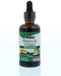 natures answer Gember & bitterstoffen extract alcoholvrij 60ml