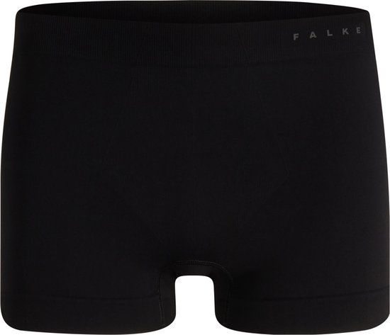 FALKE Warm Boxer Heren Sportonderbroek - Zwart - Maat M