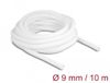 Delock Gevlochten slang zelfsluitend 10 m x 9 mm Blanc
