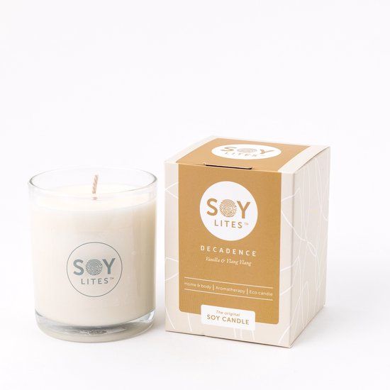 SoyLites Soja Geurkaars 15 uur Decadence (1 stuk)