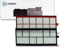 AllSpares WTW-Filter (set van 2) Filterklasse G4/F7 geschikt voor J.E. StorkAir ComfoAir 350/500/550 (500x198x14mm)
