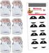 Westmark Draadpotjes, 6 st. – Voor Specerijen, Kruiden En Thee – Inclusief 8 Decoratieve Etiketten – Transparant, 100ml