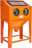 Cabine de sablage d'une capacité de 90 gallons, incluant un système d'extraction de poussière de 1,8 gallon