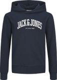 Jack &amp; Jones Kids Jack & Jones Junior Trui Jjejosh Sweat Hood Sn Jnr 12237401 Navy Blazer Mannen Maat - W140