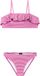 Protest PRTStripes JR Bikini Set Meisjes - Effen - Punch Pink