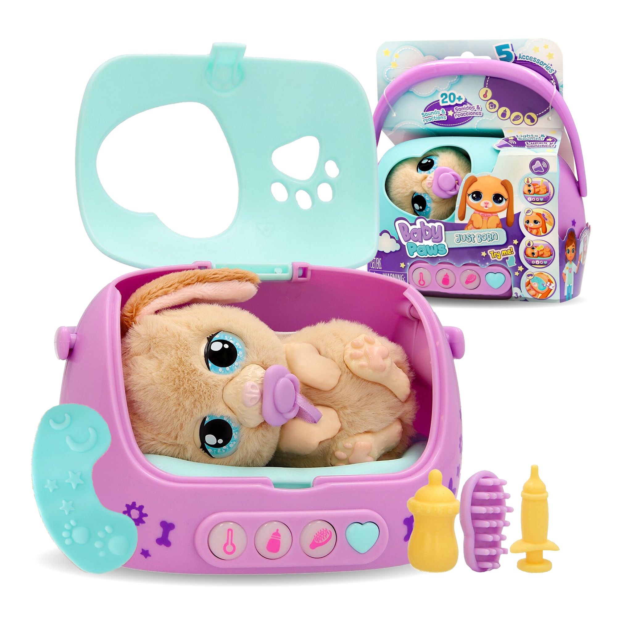 IMC Toys Baby Paws Just Born Puppy