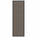 vidaXL Deurmat 60x180 cm bruin