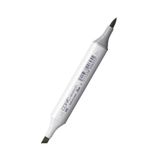 COPIC Sketch Marker type W - 6, warmgrijs nr. 6, professionele brush marker, op alcoholbasis, met een Super Brush punt en een Medium Broad punt.