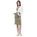 Yogaessential Lange mouw cache-coeur dames