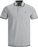 Jack & Jones Paulos Heren Poloshirt Lichtgrijs Katoen XS