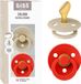 BIBS Colour Fopspeen - 6-18 mnd - 2-pack - Anatomisch - Vanilla/Candy Apple