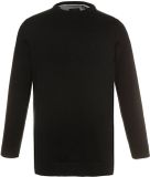 JP 1880 Heren Trui Ronde Hals Katoen Zwart Maat 8XL