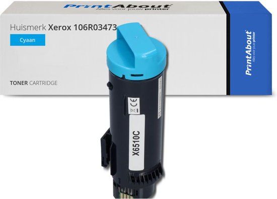 PrintAbout Toner 106R03473 Cyaan | Geschikt voor Xerox | Huismerk