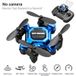 SZSMART Mini Drone plegable (3 Batterij - autonomie: 10 min - Blauw)