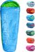 Meteor Ymer - Slaapzak - blauw/groen, comfortabel, lichtgewicht