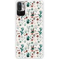 Redmi Bedrukt siliconen hoesje compatibel met Redmi Note 10 5G Cactus