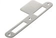 Intersteel Deur-en-Nacht Sluitplaat RVS Afgerond met Lange Lip en DIN RS