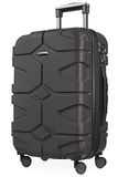 HAUPTSTADTKOFFER X-Kölln - Handgepäck Hartschalen-Koffer Trolley Rollkoffer Reisekoffer, TSA, 55 cm, 50 Liter, Graphite