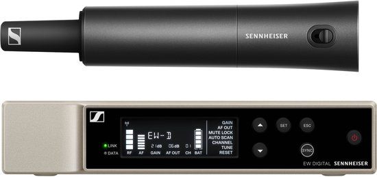 Sennheiser EW-D SKM-S Base Set U1/5 draadloze handheld microfoon (825 - 832 / 863 - 865 MHz)