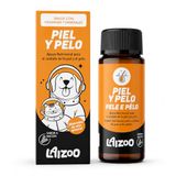 LAIZOO Snack huid en haar honden en katten | voedingssupplement met vitaminen en biotine | glans en vachtverzorging | 60 tabletten bacon smaak