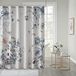 Madison Park Cassandra katoen percal badkamer douche, bedrukt | Voegt privacy toe, machinewasbaar, bloemenpatroon, OEKO-TEX gecertificeerd