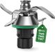 RVS Mes voor Thermomix - Vervangend Mixmes met Afdichtingsring - Geschikt voor TM5 en TM6