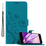Cadorabo Blauw mobiele telefoon behuizingen voor Apple iPhone 7 PLUS / 7S PLUS / 8 PLUS