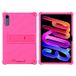 Lenovo Étui en silicone Idea Tab Pro Gen 2, Motorola Moto Pad 70 Pro avec béquille - Rose vif