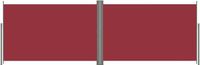 vidaXL Windscherm uittrekbaar 200x600 cm rood
