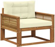 vidaXL Massief Acacia Hout Zitbank Naturel