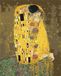 Ideyka Peinture par numéros - Le Baiser 2 de Gustav Klimt