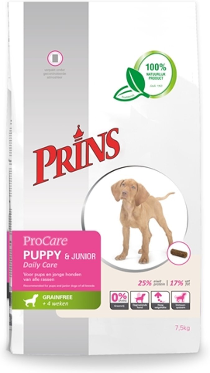 Prins Prins procare daily care graanvrij - 1 ST Ã 7,5 KG