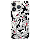 ERT GROUP mobiel telefoonhoesje voor Apple Iphone 13 PRO MAX origineel en officieel erkend Looney Tunes patroon Sylwester 006 optimaal, met glitter overloopeffect