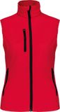 Kariban Dames softshell bodywarmer K404 - Red - XL