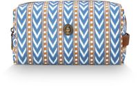 Pip Studio Coco Make up tasje - Samba Stripe Blauw