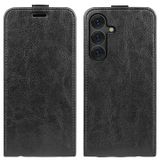 Samsung Étui à Rabat Vertical Galaxy S25 avec Porte-Cartes - Noir