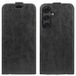 Samsung Étui à Rabat Vertical Galaxy S25 avec Porte-Cartes - Noir