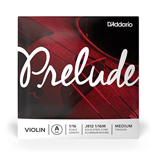 D'Addario Prelude - Viool A Snaar 1/16 - Medium