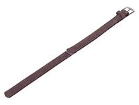 Nobby halsband "VELOURS" bruin (voet); 27 cm (20-25 cm); 12/14 mm