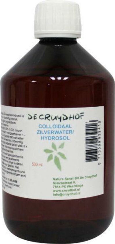 Cruydhof Cruyd Colloidaal Zilverwater 500 ml