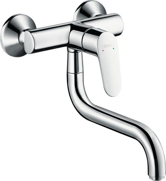 Hansgrohe Focus M41 Keukenmengkraan Wandmontage - Chroom