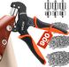 Vevor Oogjestang 900-delige set, oogjes 8 mm, 10 mm, 12 mm, magnetische oogjespers, stalen oogjespons met magnetische kop, antislip handgreep, geschikt voor leer, zeilen, schoenen, knutselwerk en textiel.