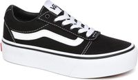 Vans MY Ward Platform Meisjes Sneakers - (Canvas) Black/White - Maat 31