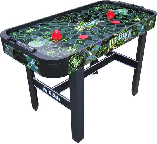 Buffalo Air Attack 4ft Airhockey Tafel - Meerkleurig