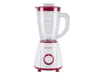 BEPER P102FRU501 Tafelblender 1,5L – 400W, 4 roestvrijstalen messen, 2 snelheden + pulsfunctie, maatbeker, deksel met gat, antislipbodem, ideaal voor smoothies, crèmes en sauzen